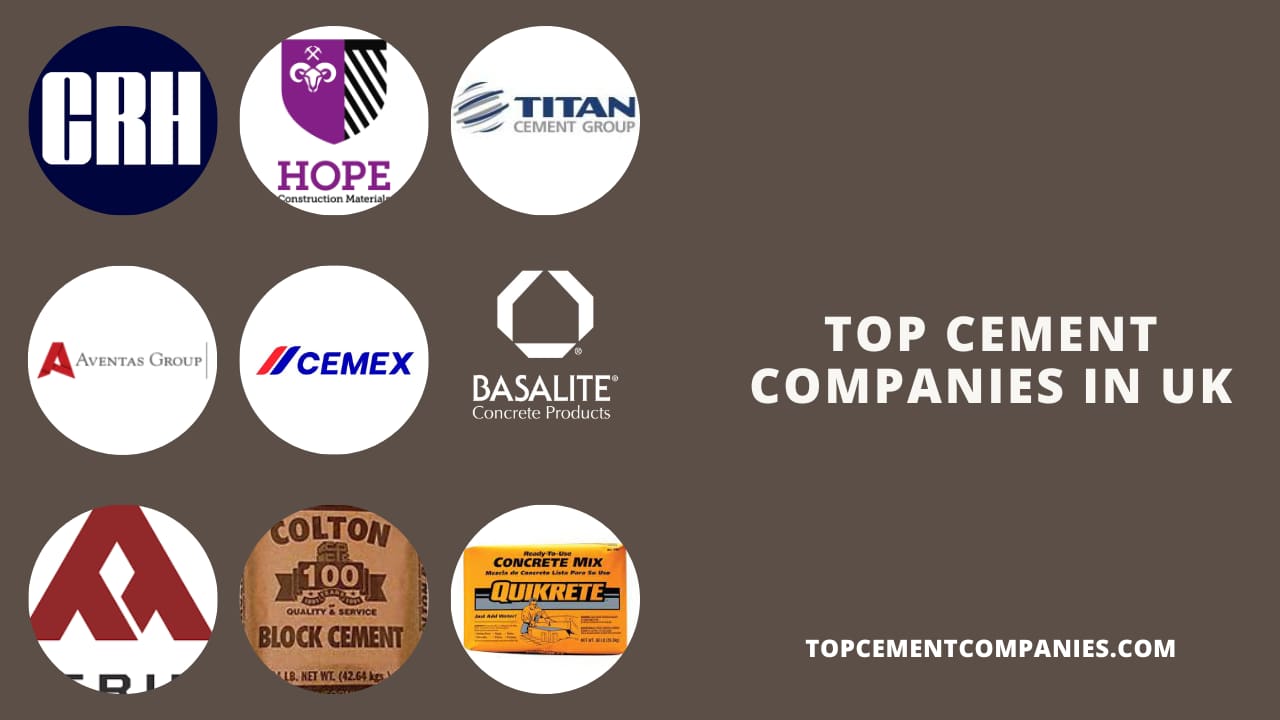 Top Cement Companies in UK