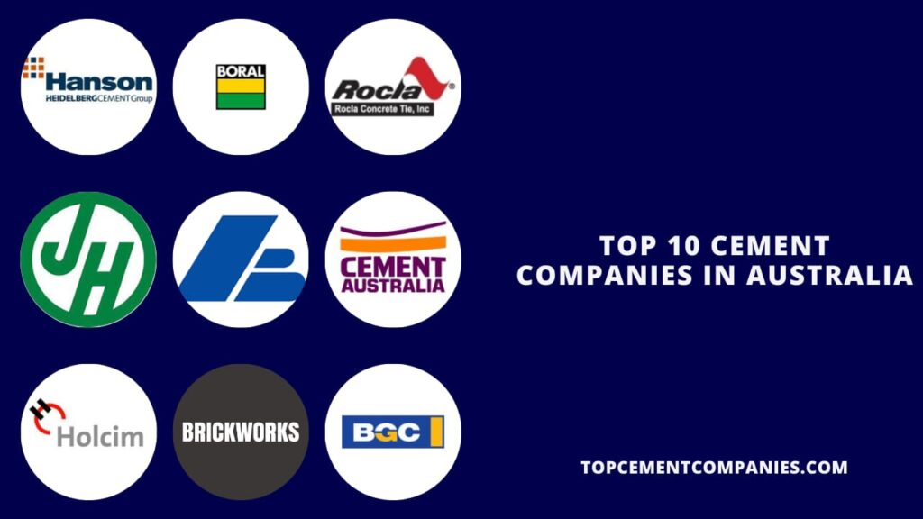 Top Cement Companies We are Civil Engineers