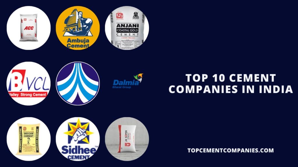 Top 10 Cement Companies In India : November 2024 - Top Cement Companies